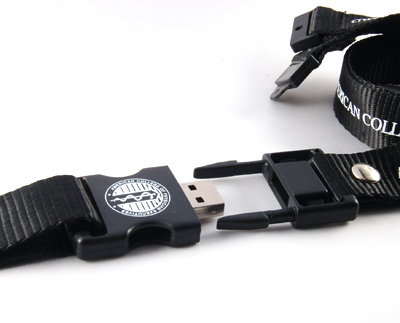 PZL405 Lanyard USB Flash Drives